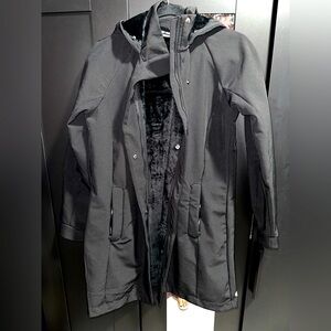 Mondetta Black Trench Coat